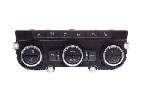 Ovládací panel klimatizace 7N0907044BC