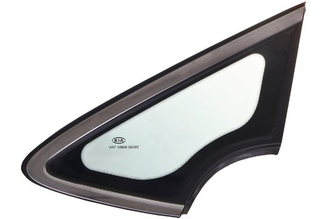 Přední boční sklo (levé, světle zelené + chrom) 86180A2100