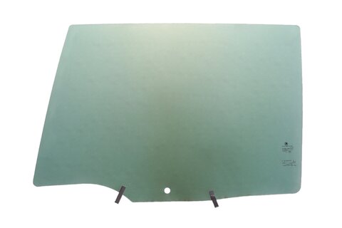 Sklo dveří zadní levé tmavě zelené combi 5E9845205D