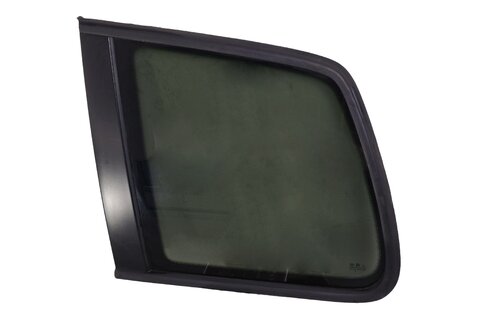 Sklo boční zadní levé šedé/černé bez antény 1T0845041BD