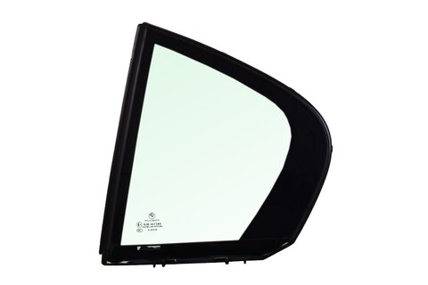 Levé sklo zadních dveří pevné zelené sedan 51347060211