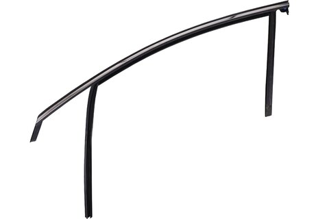 Těsnění skla předních dveří - levé, chrom DS73-F21597-CB