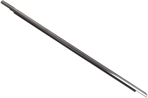 Stírací těsnění skla předních dveří - vnější, pravé, chrom (sametka) DS73-F20563-CB