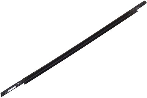 Stírací těsnění skla zadních dveří - vnější, levé, chrom (sametka) DS73-F25605-CB