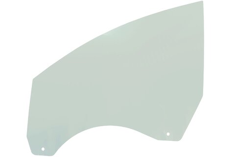 Sklo předních dveří - levé, sv. zelené DS73-F21411-EB