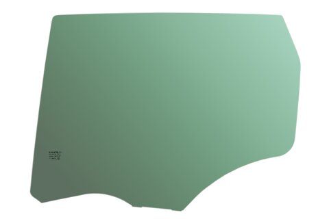 Sklo dveří zadní levé GRAND tmavě zelené 823010827R