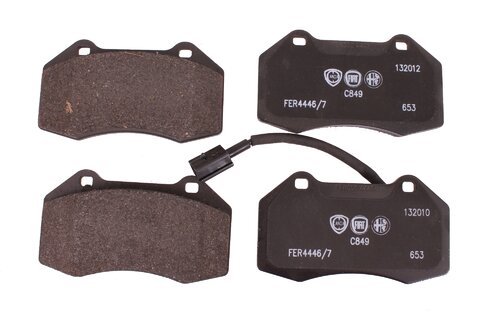 Brzdové destičky přední