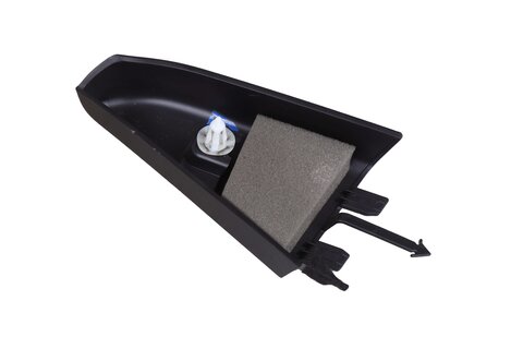 Vnitřní kryt skla zadních dveří (pravý) 829E87376R