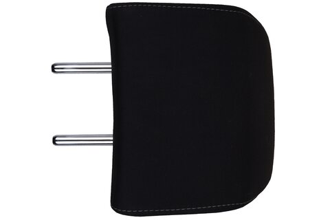 Opěrka hlavy - zadní, střed (černá + šedá nit) DS73-F501A02-AB