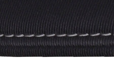 Opěrka hlavy - zadní, střed (černá + šedá nit) DS73-F501A02-AB