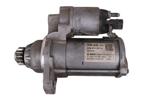 Startér 1,1 kW BOSCH (bez Start-Stop) 02M911021H