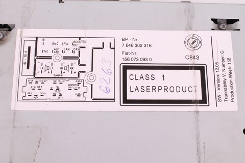 Autorádio s CD 939 CD SB05