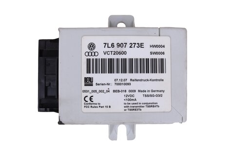 Řídící jednotka tlaku v pneumatikách 7L6907273E