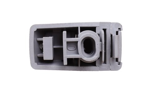 Držák sluneční clony pravý šedý 7L0857562