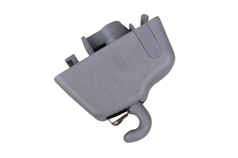 Držák sluneční clony pravý šedý 7L0857562