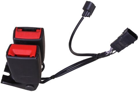 Zámek bezpečnostního pásu - zadní, střed (černý) DS73-F613K21-AE