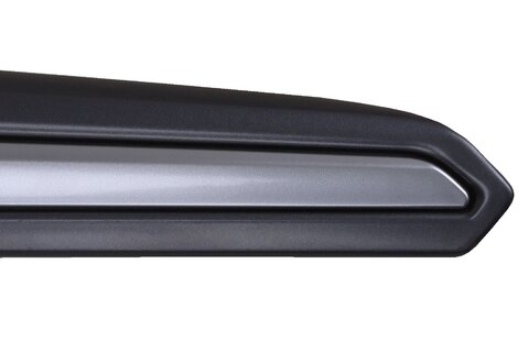 Vnitřní klika zadních dveří - pravá, mat. chrom + tm. šedá DS73-F266B34-FF