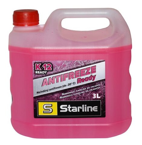 Nemrznoucí směs K12 READY(-30°C) - 3 Litry