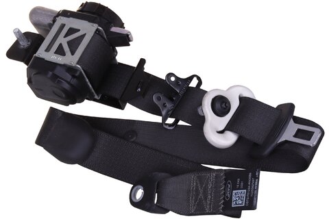 Bezpečnostní pás - přední, pravý, černý DS73-F61294-HB