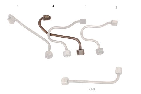 Trubička vstřikování paliva CF3 (válec 3)