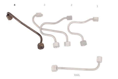 Trubička vstřikování paliva CF3 (válec 4)
