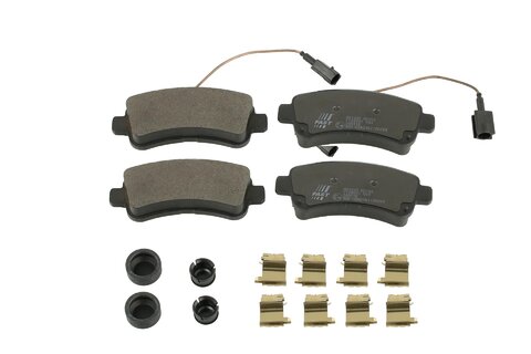 Brzdové destičky zadní 2 senzory