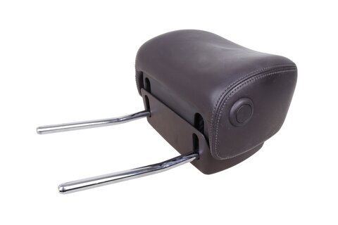 Opěrka hlavy kůže hnědá přední L=P  7P6881903L/B