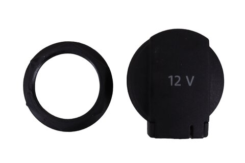Krytka zásuvky 12V (soul černá) 1J0919341F4PK