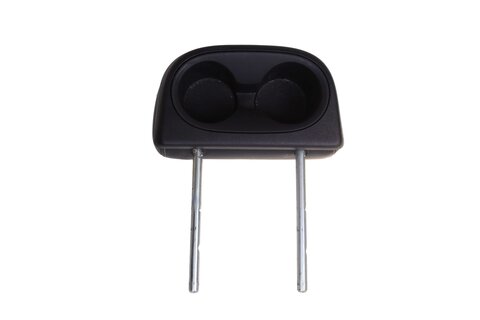 Opěrka hlavy zadní černá kúže střed K1UN01DX9AA