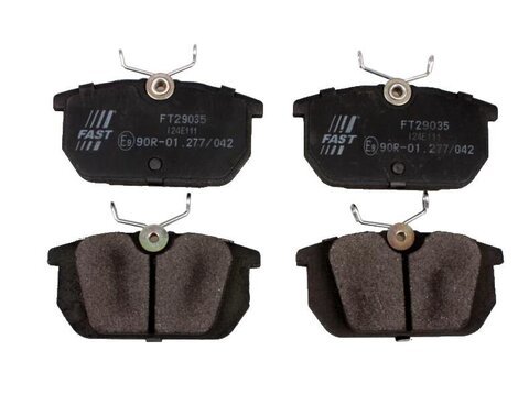 Brzdové destičky zadní