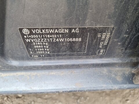 Volkswagen Touran 1.9 TDI 74 kW