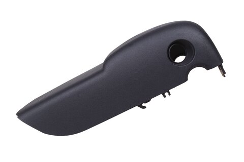 Kryt sloupku řízení spodní černý 12E858559A
