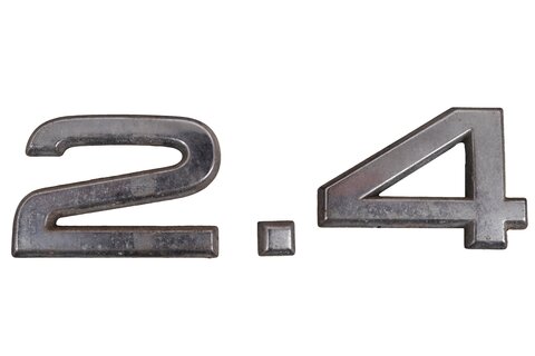 Nápis 2.4 8H0853743E