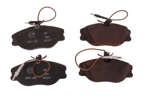 Brzdové destičky přední