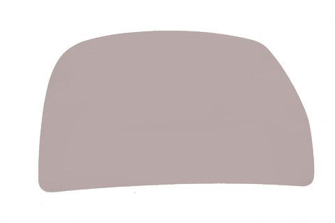 Sklo zrcátka levé spodní vyhřívané