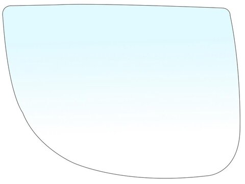 Sklo zpětného zrcátka levé dolní DAILY 14-