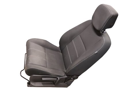 Sedadlo řidiče mechanické černé + bílé prošití 873612993R