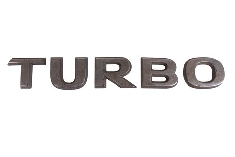 Nápis TURBO chrom 93192477