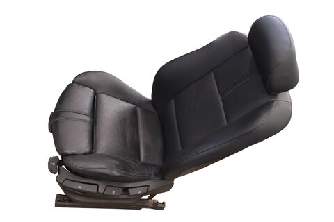 Sedadlo řidiče kůže vyhřívané mechanické černé 52103412152