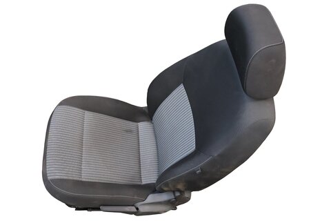 Sedadlo řidiče mechanické vyhřívané černá/šedá 6JA881405T