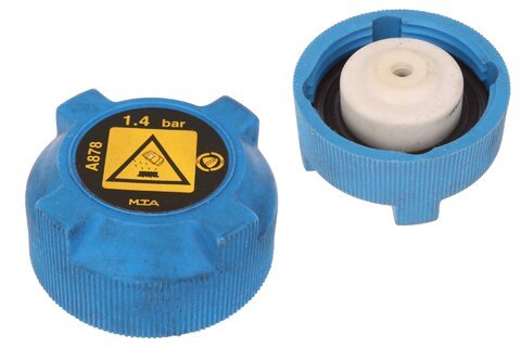 Víčko expanzní nádoby chladiče modré 1,4 bar
