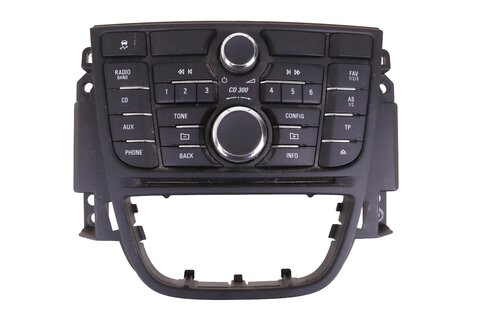 Panel ovládání autorádia 13362778