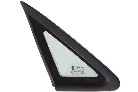 Boční sklo zavazadlového prostoru (levé, hatchback, čirá + černá) 87810A5010