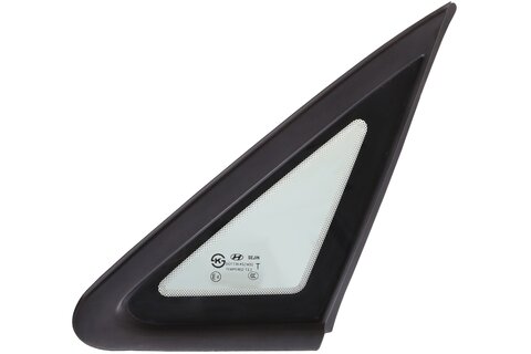 Boční sklo zavazadlového prostoru (pravé, hatchback, čirá + černá) 87820A5010
