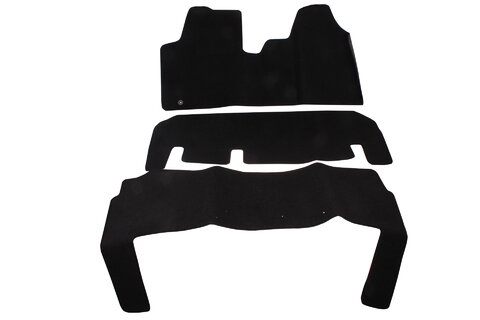 Textilní koberečky sada pro 9 sedadel - 3 ks