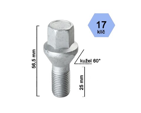 Šroub kola M14 x 1,5