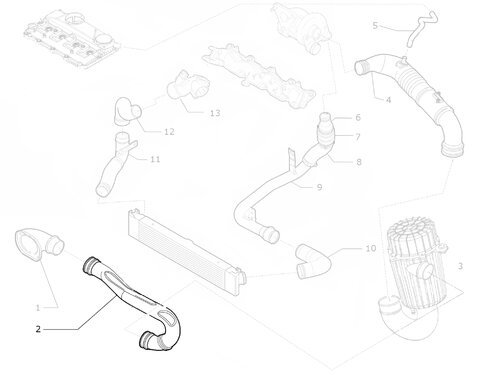 Hadice sání od hrdla k filtrboxu 1349903080