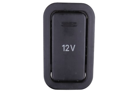 Zásuvka 12V zavazadlového prostoru černá 4D4925071A6PS