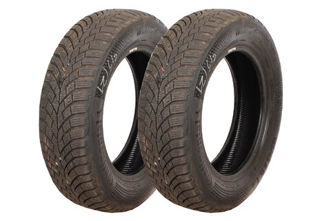 Sada dvou pneumatik - ZIMNÍ 185/65 R15 88T Continental WinterContact TS870 (6,5 mm) rok 2021