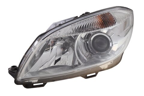 Světlo přední halogen levé H7 chrom 2011- AFTERMARKET
